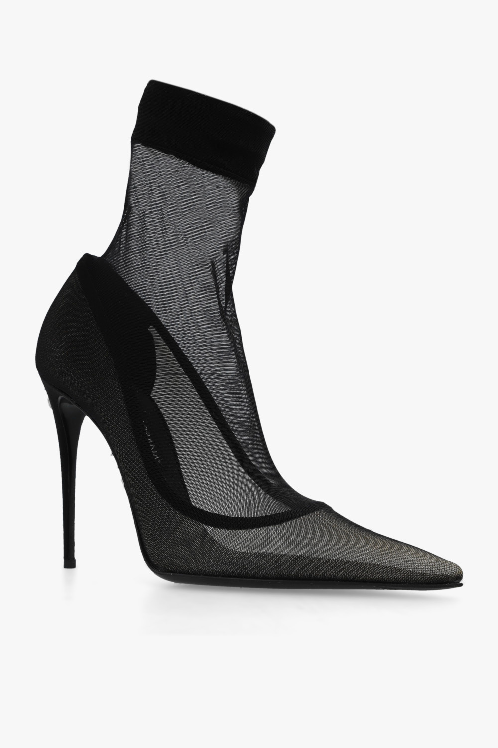 Black 'Kim' heeled boots Dolce & Gabbana